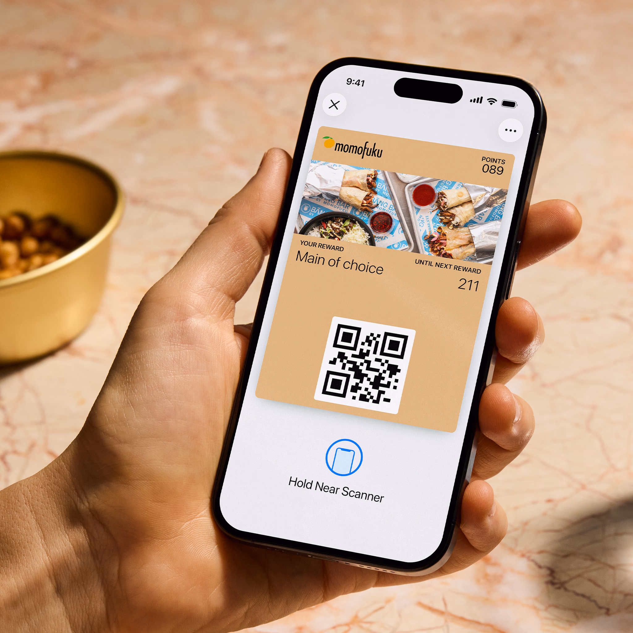 Digital loyalty card saved to Apple Wallet and Google Wallet using Loovy software
