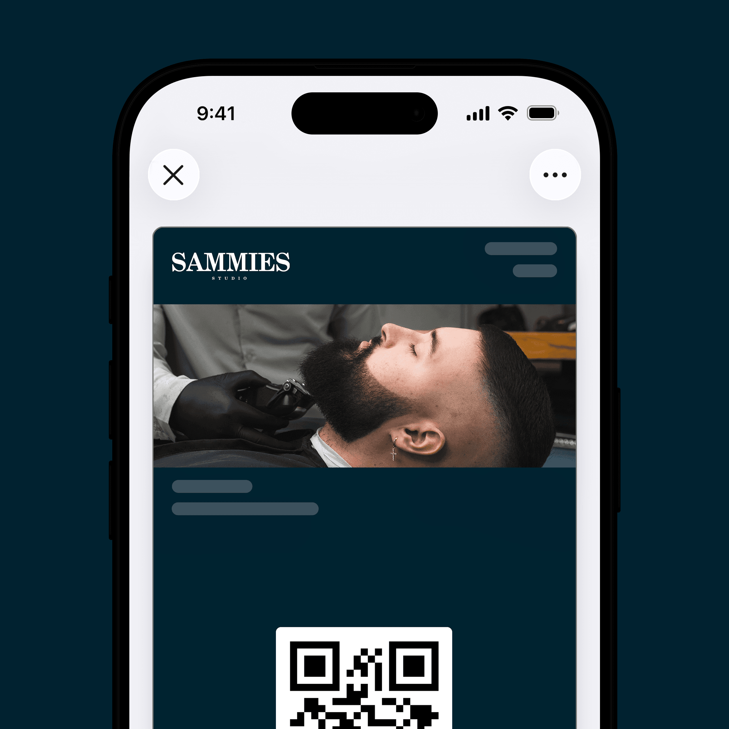 Digital stamp loyalty card example created with Loovy for Apple and Google Wallet