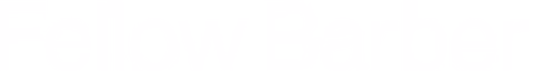 Transparent background of the Fellow Barber logo